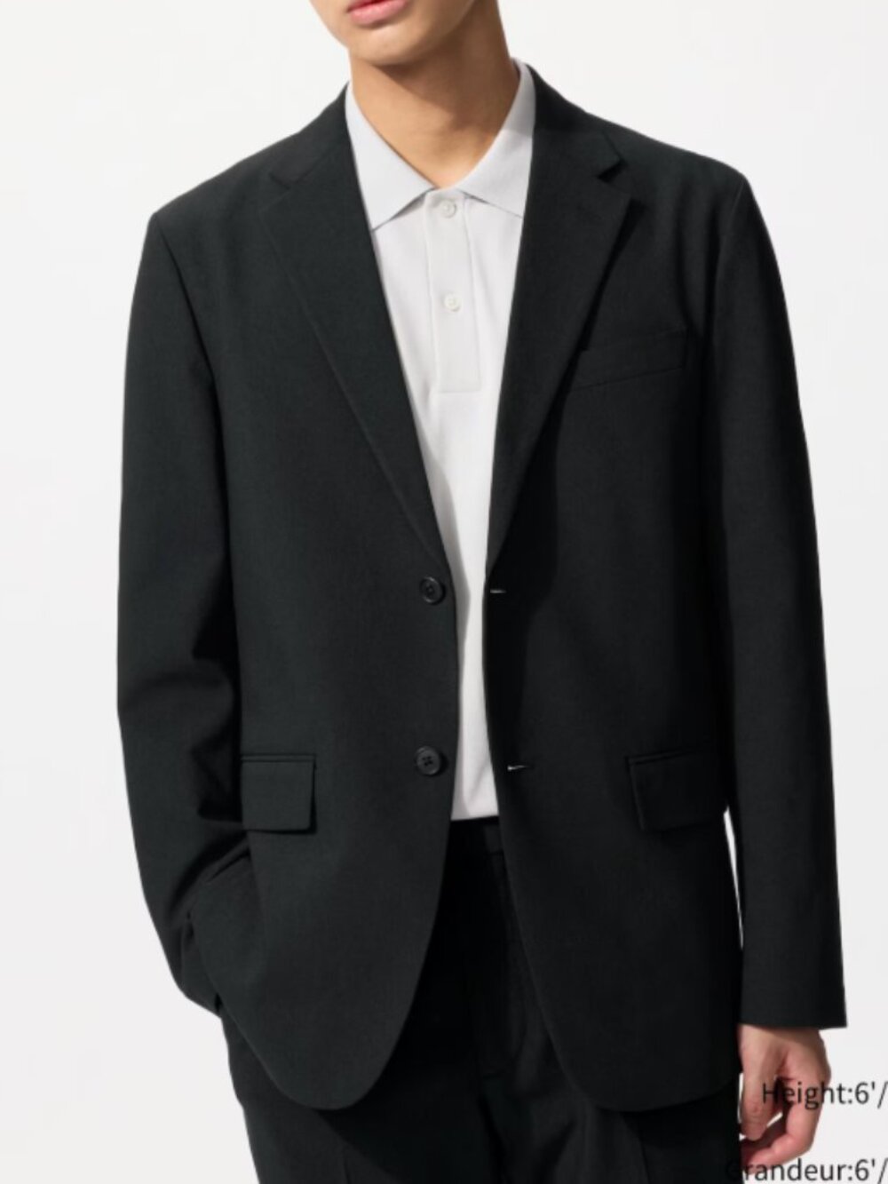 UNIQLO Airsense suit - BLACK - XL